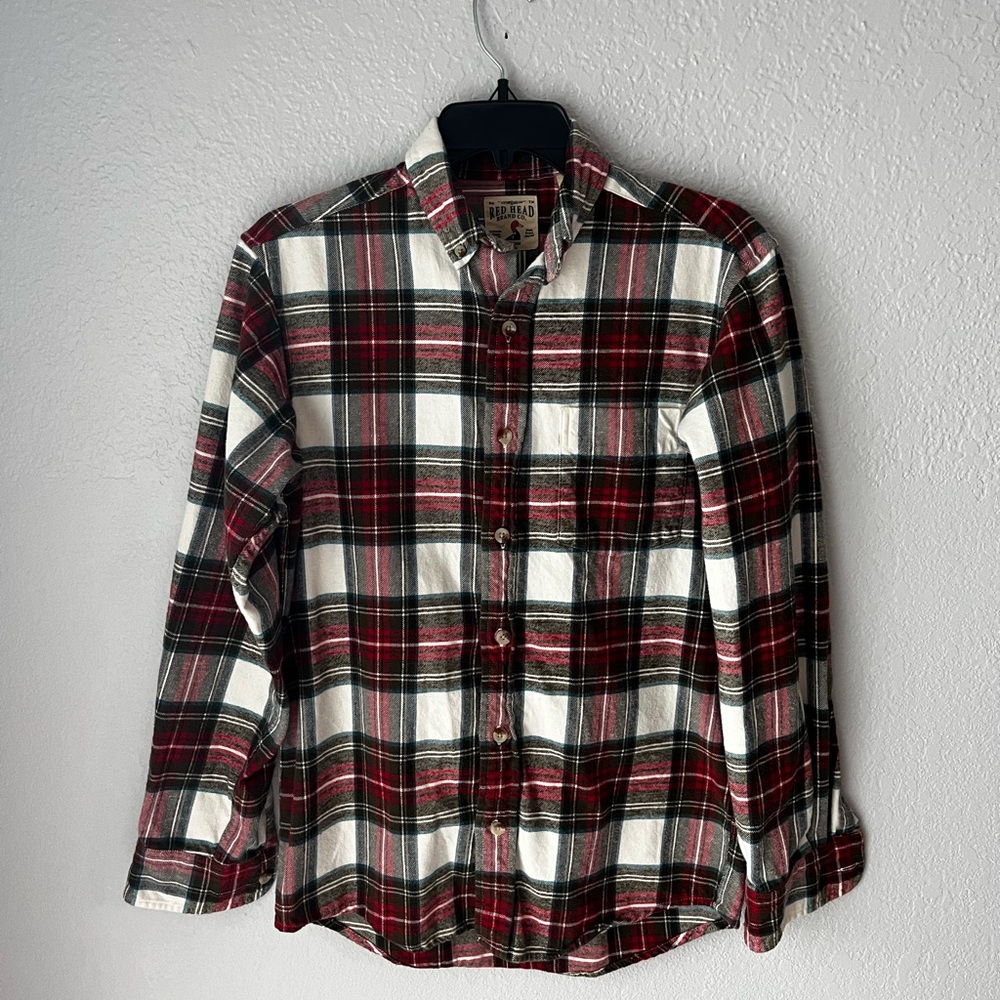 Men’s Plaid Button Down